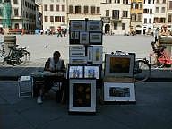 An artist at work
