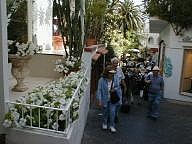 A crowded Capri Street.