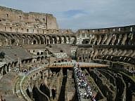 The Interior of the Colosseum.