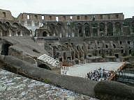 The Interior of the Colosseum.