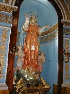 A figure of Mary