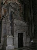 A papal tomb